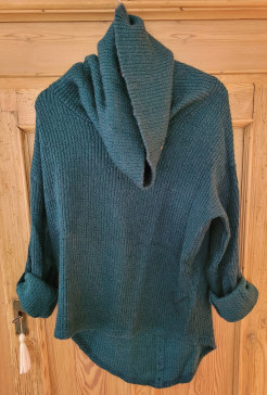 Grüner Pullover L