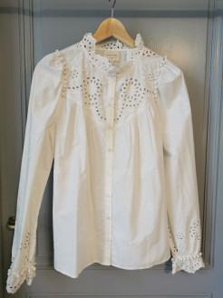 Sezane white shirt