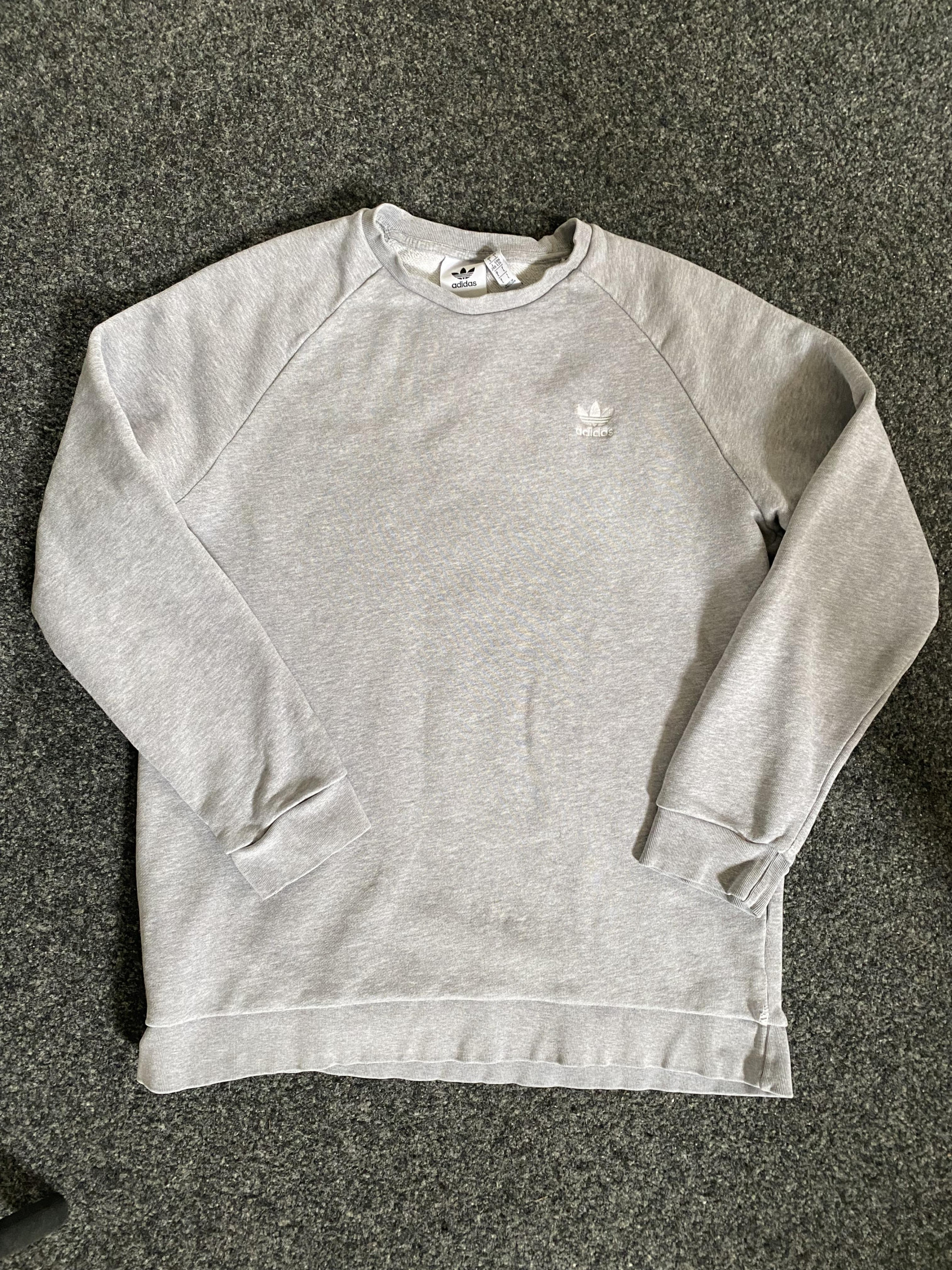 Adidas grey sweatshirt