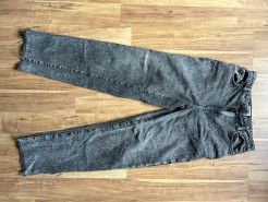 Dunkelgraue Jeans