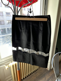 Black skirt Galliano