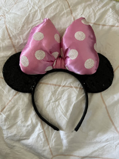 Ears Disney - gros noeux rose