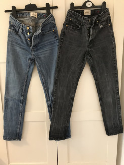 Röhrenjeans Sézane denim