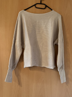 Pullover Only Life beige