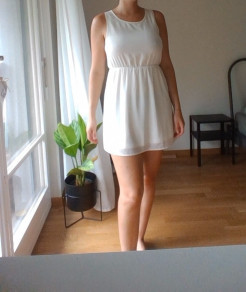 White dress