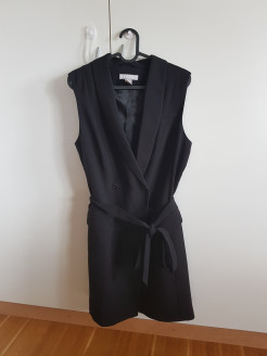 Mid-length vest dress
