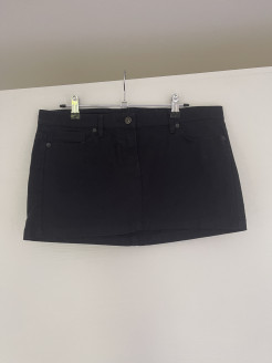 Black mini skirt Benetton