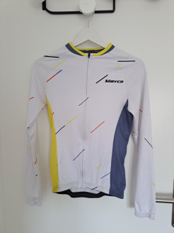 Long-sleeved cycling jersey