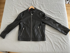 Zara rider faux leather jacket