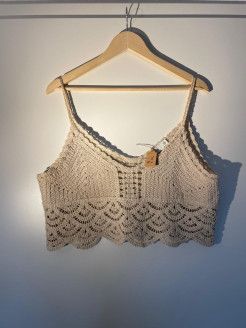 XL crochet top