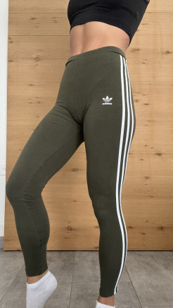 Adidas khaki leggings