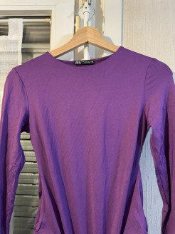 Purple bodysuit Zara