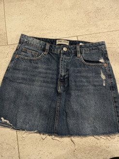 Jeans mini-skirt