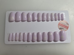 Sets uniques de Press-On Nails faits main - papillion