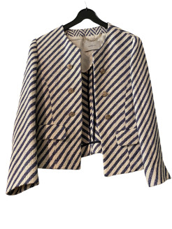 Lightweight striped jacket