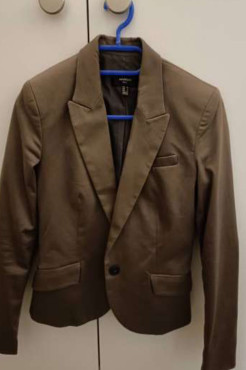 Brauner Blazer Mango T38