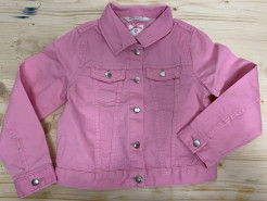 Pink jeans jacket