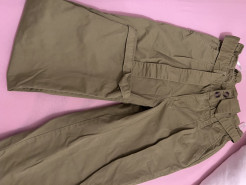 Olive trousers