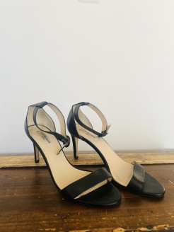 L.K. Bennett Black strappy heeled sandals  size 41