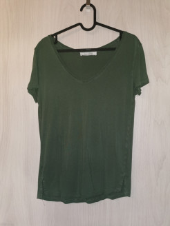 Military green T-shirt from Promod
