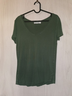 T shirt vert militaire de chez Promod 