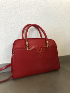 Red handbag Mario by Mario Valentino