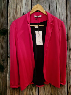 Fuchsia pink blazer