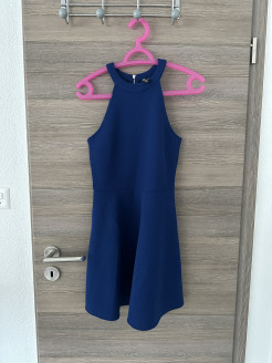 Robe courte bleue 