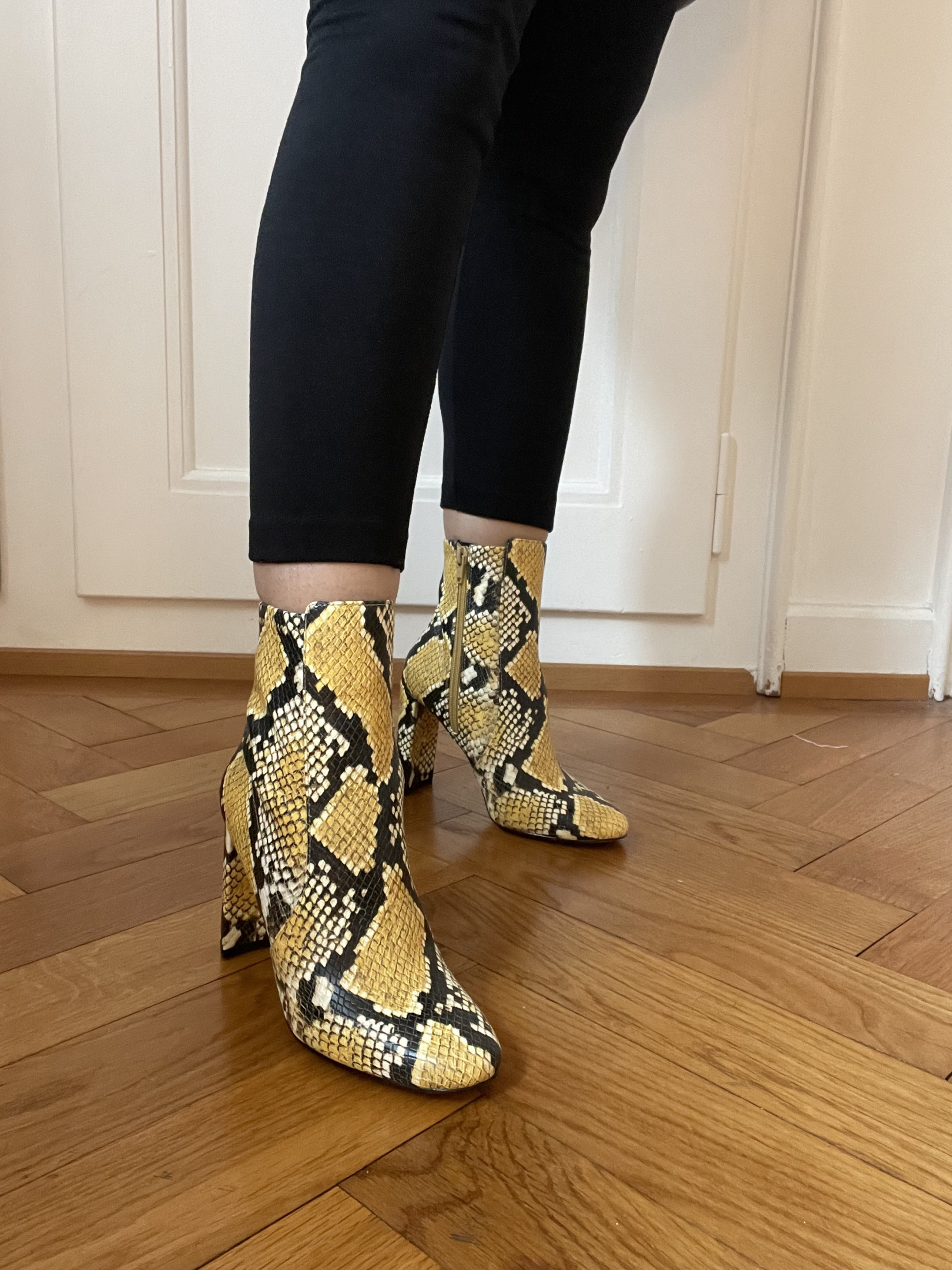 Aldo hot sale snake booties