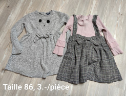 Robes petite fille taille 86 - 24 mois