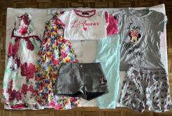 Girl's spring-summer set size 110- 116