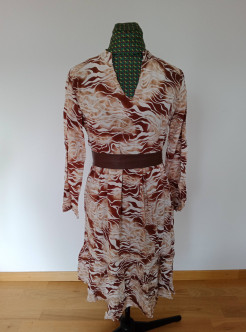 Robe viscose S (sans ceinture)