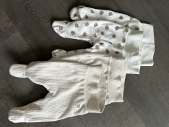 Lot leggings bébés taille 56