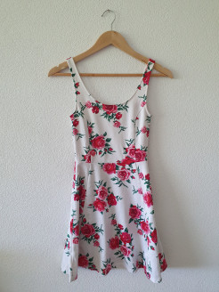 H&M dress with roses
