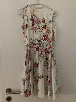 Mid-length floral dress