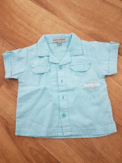 Short-sleeved baby shirt