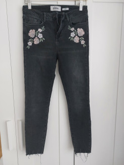 Embroidered jeans