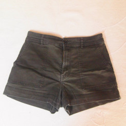 khaki mini shorts