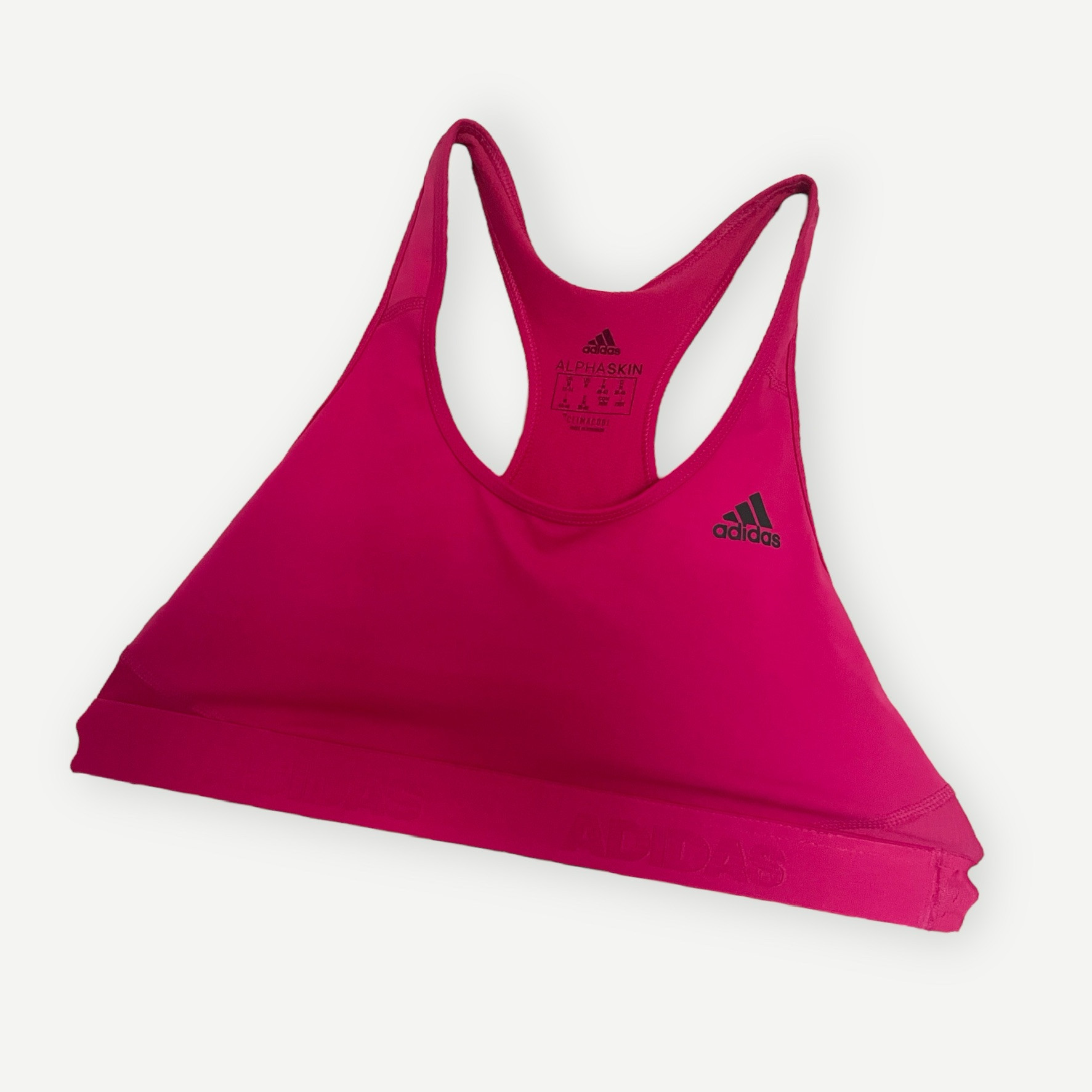 Adidas pink bra