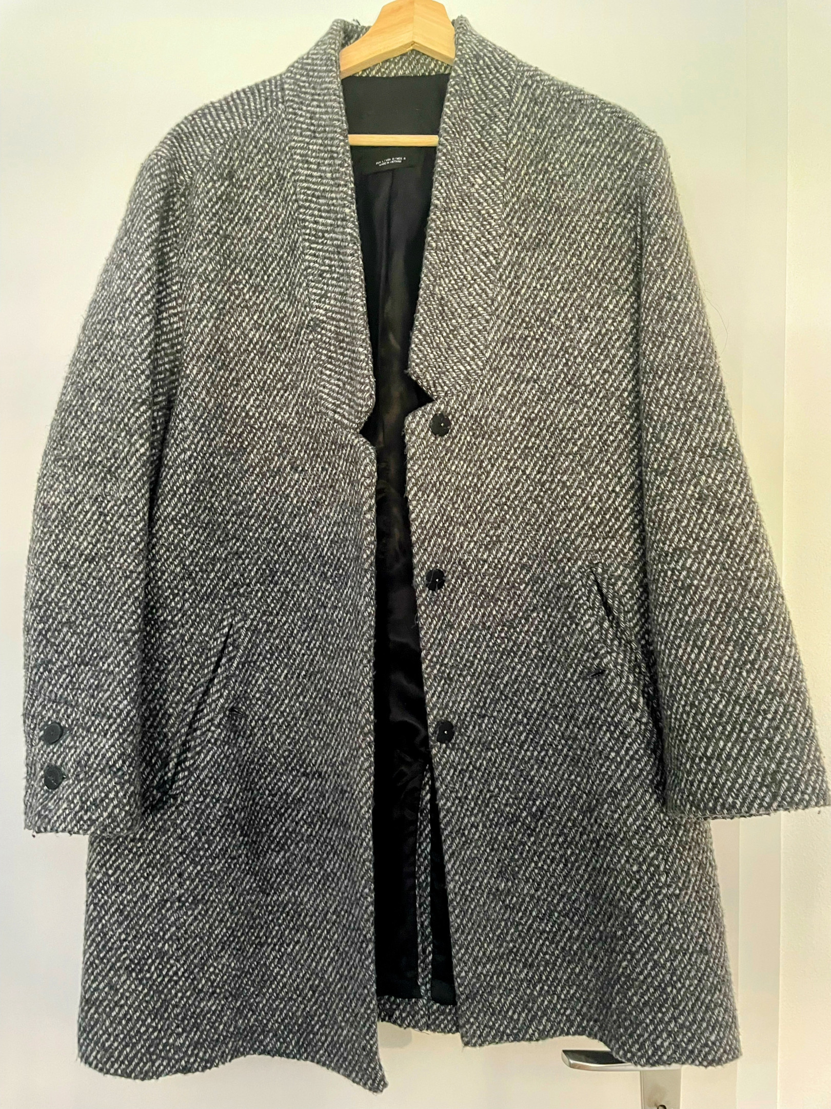 Mango Mixed Wool Coat