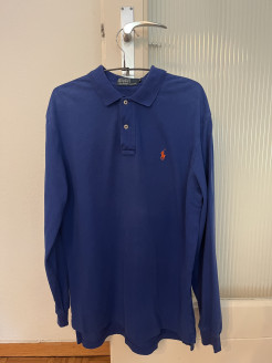 Ralph Lauren blue polo shirt