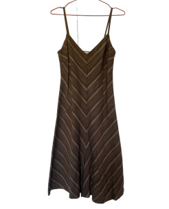 Zara Basic - A-shape neckline dress.
