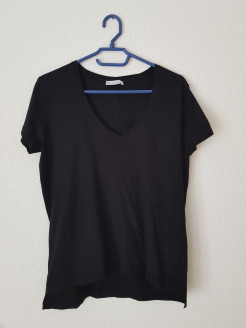 T shirt Noir Zara