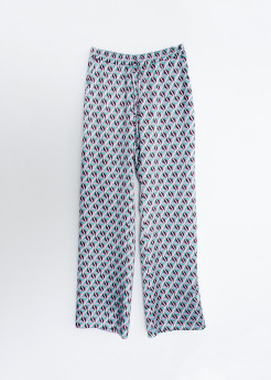 Satin pyjama trousers