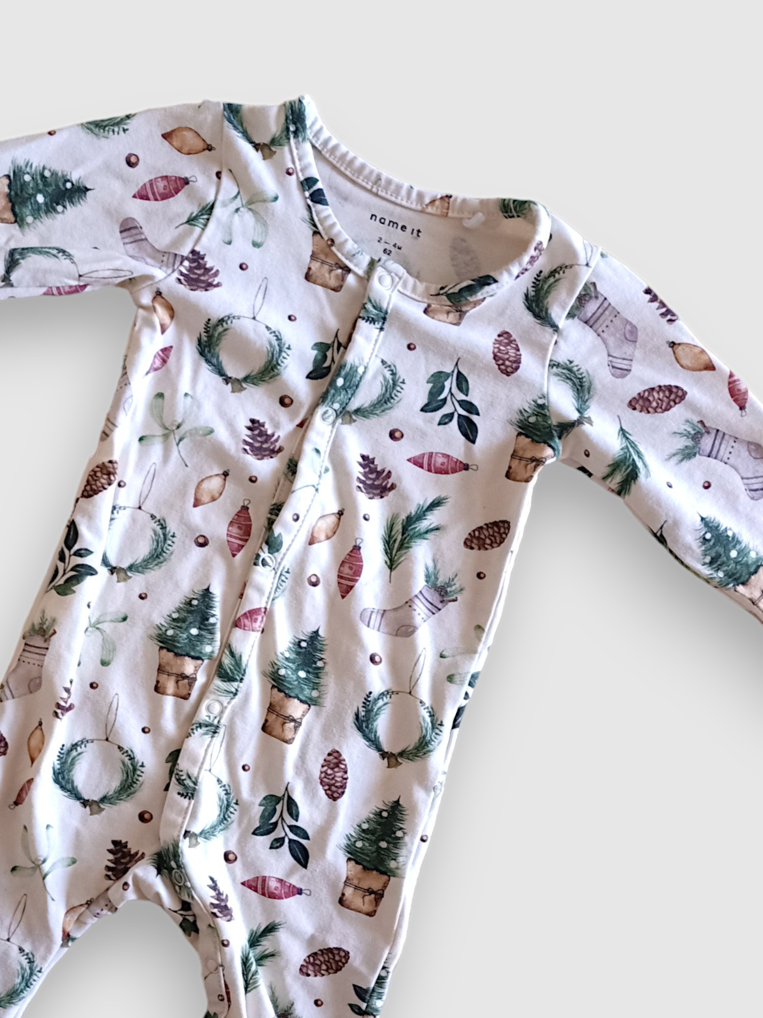 Pyjama Weihnachten neu 2-4 Monate / 62cm