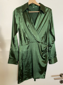 Kurzes Kleid grün