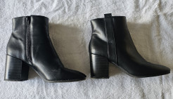 Graceland leatherette ankle boots 38