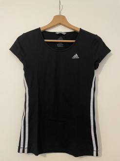 Adidas Sport-T-Shirt - Schwarz