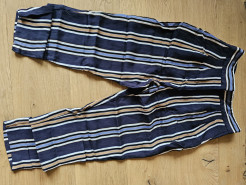 Striped trousers size 38