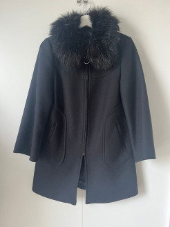 Manteau 3/4 noir taille S